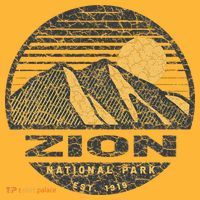 Road Trip Mount Zion National Park Utah Mountain Sunset Art Sustainable Knit Beanie thumb 2