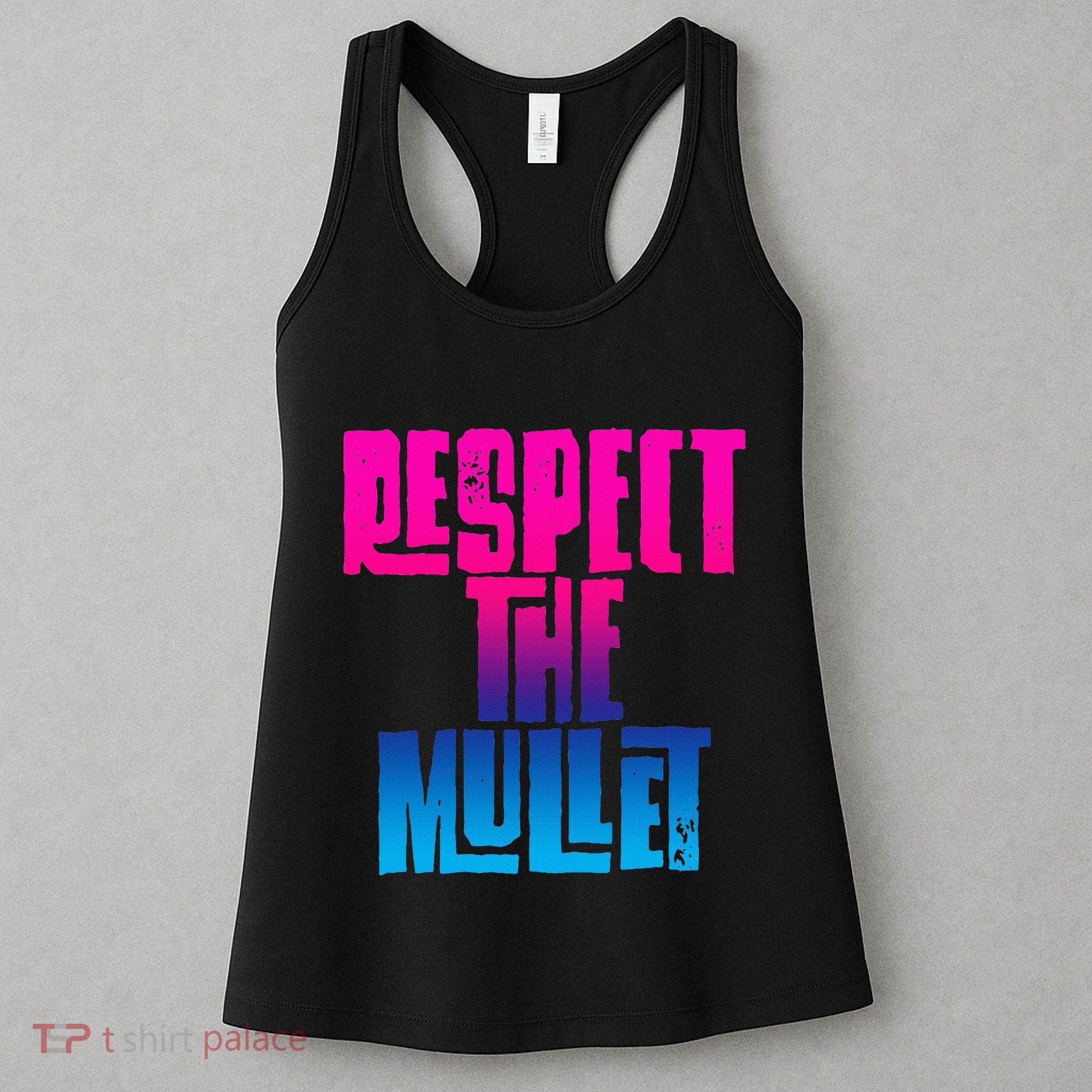 Respect The Mullet Gulf Shores Alabama Fishing Women's Tank Top