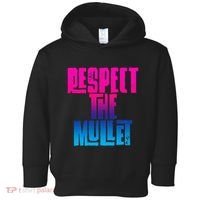 Respect The Mullet Gulf Shores Alabama Fishing Toddler Hoodie thumb 0