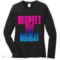 Respect The Mullet Gulf Shores Alabama Fishing Women's Long Sleeve Shirt thumb 0