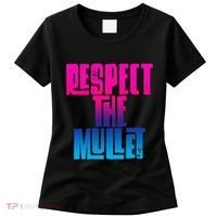 Respect The Mullet Gulf Shores Alabama Fishing Women's T-Shirt thumb 0