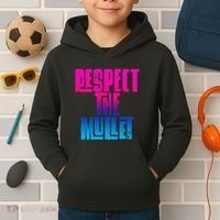 Respect The Mullet Gulf Shores Alabama Fishing Kids Hoodie thumb 2