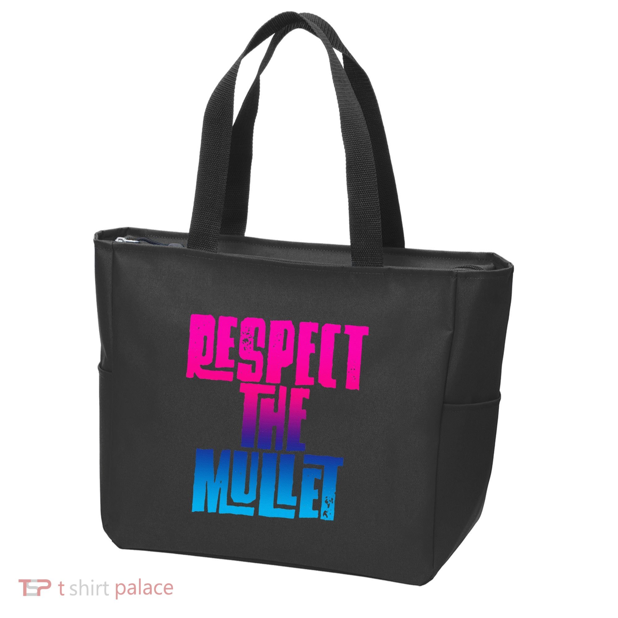 Respect The Mullet Gulf Shores Alabama Fishing Tote Bag