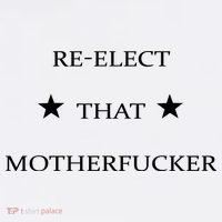 Reelect That Motherfucker Funny Political Women's Hoodie thumb 2