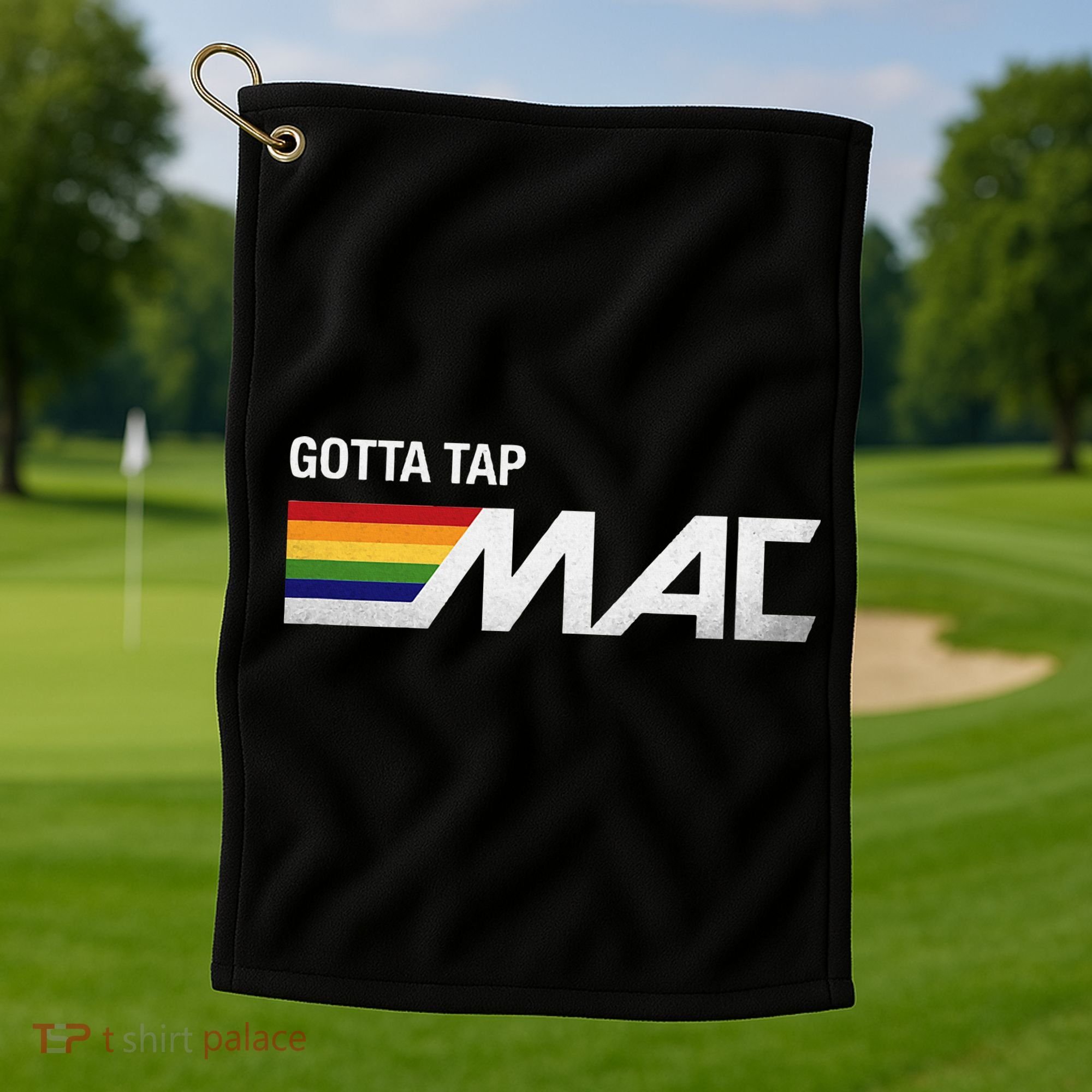Retro Tap Mac Atm Pennsylvania Golf Towel