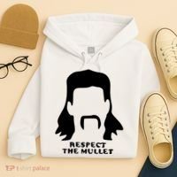 Respect The Mullet It's Mullet Time Funny Redneck Mullet Hoodie thumb 4