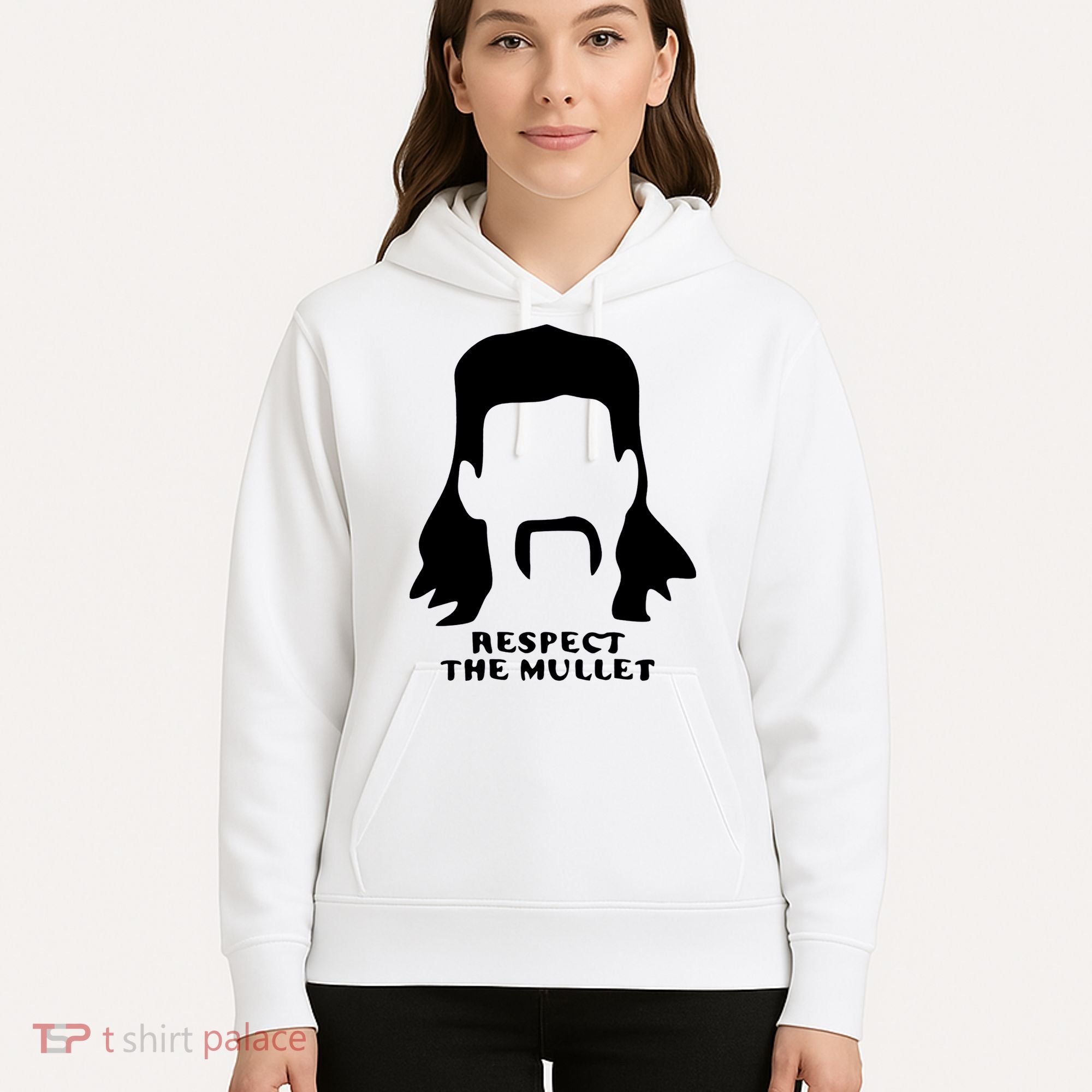 Respect The Mullet It's Mullet Time Funny Redneck Mullet Hoodie
