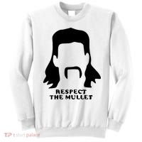 Respect The Mullet It's Mullet Time Funny Redneck Mullet Sweatshirt thumb 0