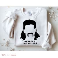 Respect The Mullet It's Mullet Time Funny Redneck Mullet Sweatshirt thumb 2