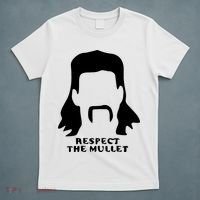 Respect The Mullet It's Mullet Time Funny Redneck Mullet T-Shirt thumb 5