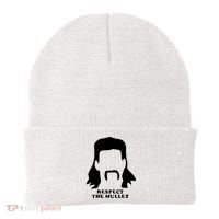 Respect The Mullet It's Mullet Time Funny Redneck Mullet Beanie thumb 0