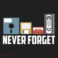 Retro Tech Never Forget Floppy Disk Gift 80s Nostalgia Hat thumb 2