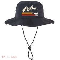 Retro Taos New Mexico Nm Mountains Ski Bucket Hat thumb 0