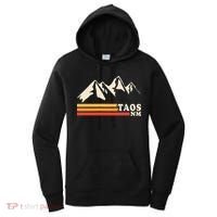 Retro Taos New Mexico Nm Mountains Ski Women's Hoodie thumb 0