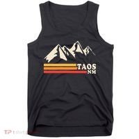 Retro Taos New Mexico Nm Mountains Ski Tank Top thumb 0