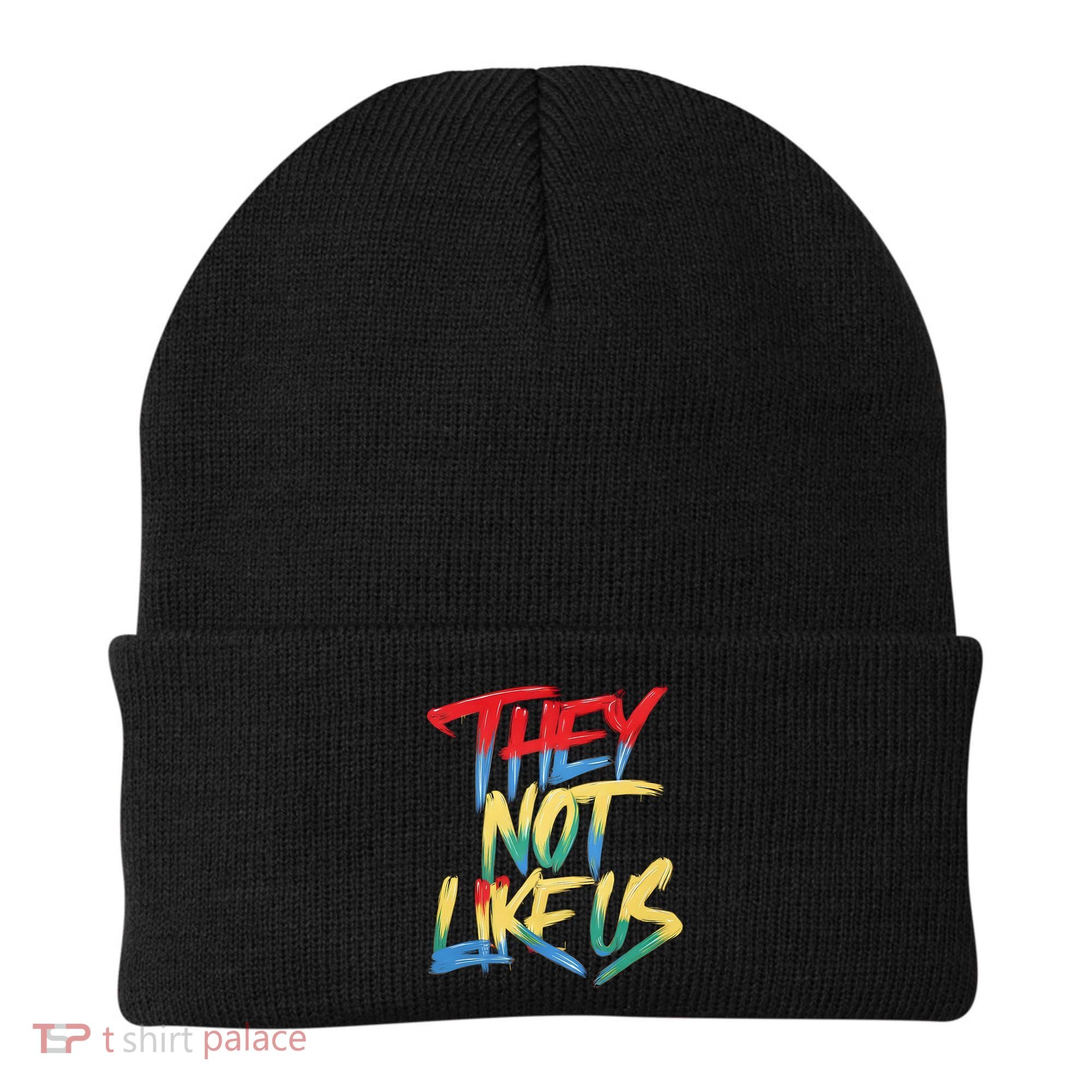 Retro They Not Like Us Apparel Gifts Beanie