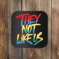 Retro They Not Like Us Apparel Gifts Coaster thumb 0