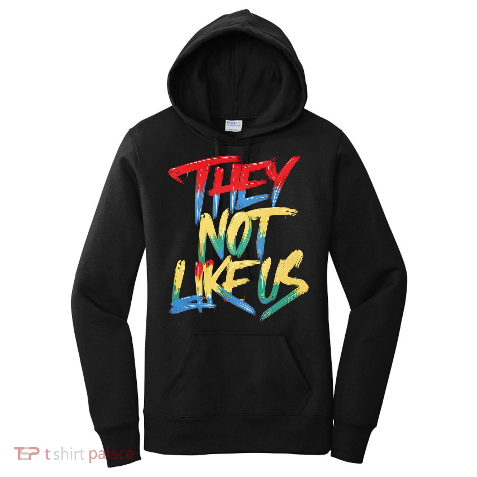 Retro They Not Like Us Apparel Gifts Women's Hoodie
