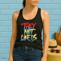 Retro They Not Like Us Apparel Gifts Women's Tank Top thumb 2