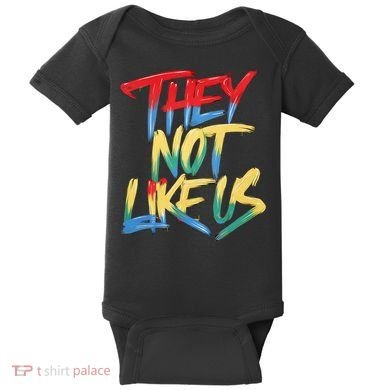 Retro They Not Like Us Apparel Gifts Baby Bodysuit