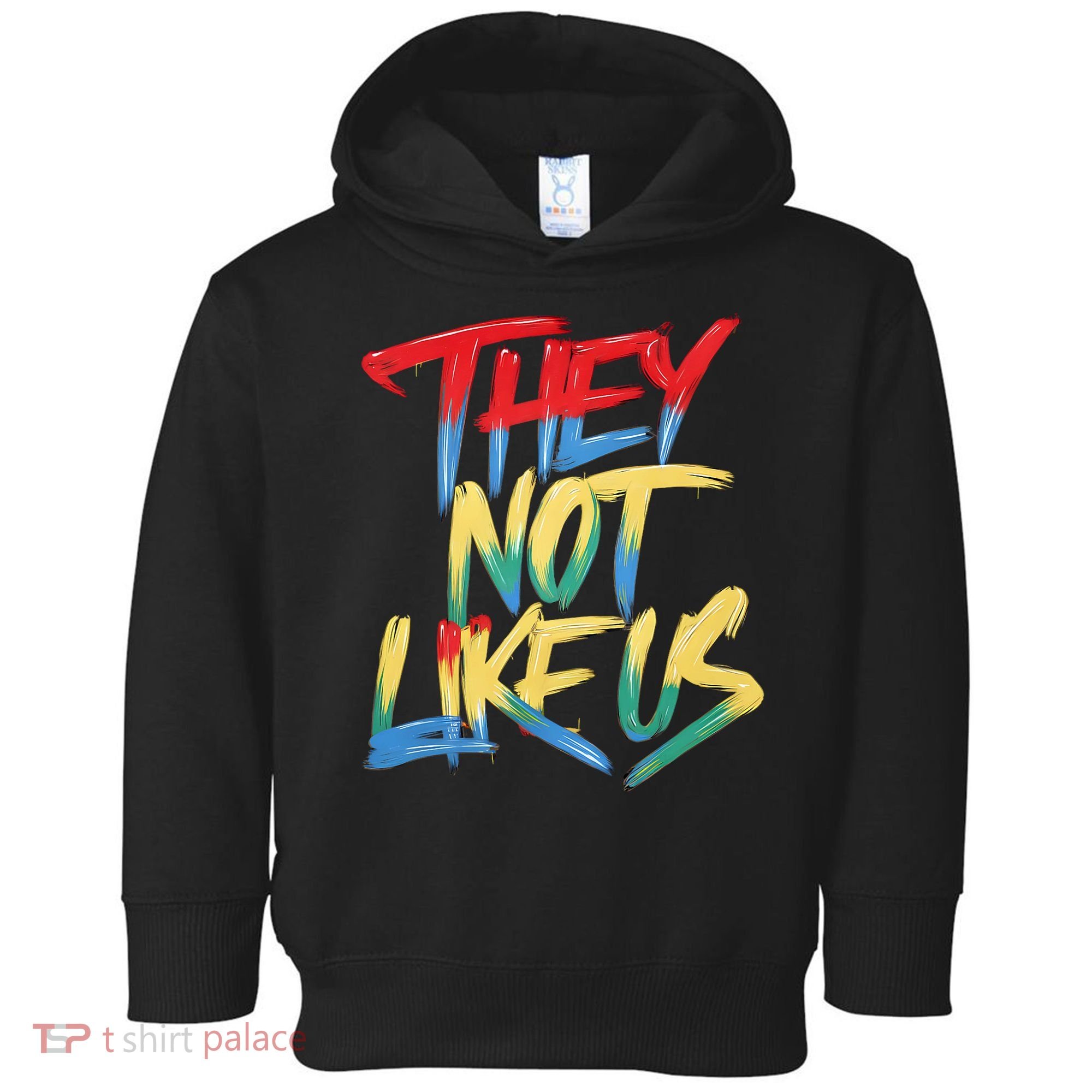 Retro They Not Like Us Apparel Gifts Toddler Hoodie