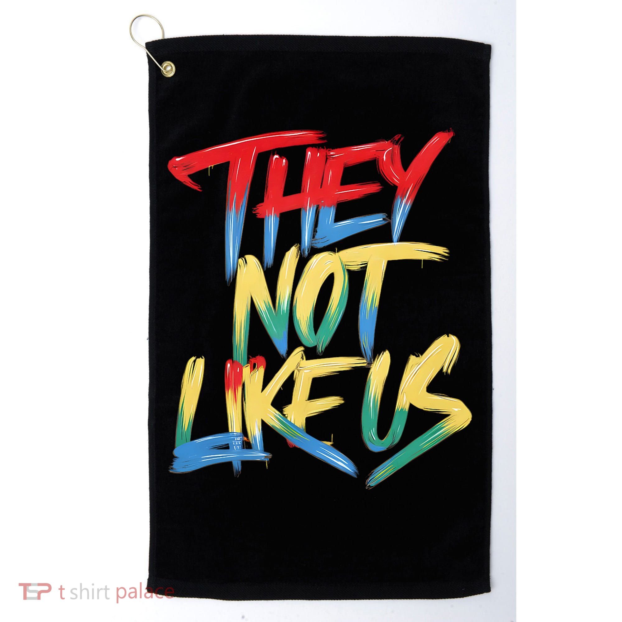 Retro They Not Like Us Apparel Gifts Golf Towel