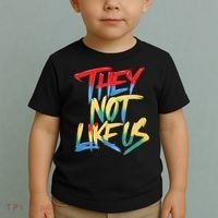 Retro They Not Like Us Apparel Gifts Toddler T-Shirt thumb 2