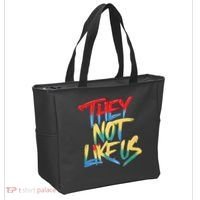 Retro They Not Like Us Apparel Gifts Tote Bag thumb 2