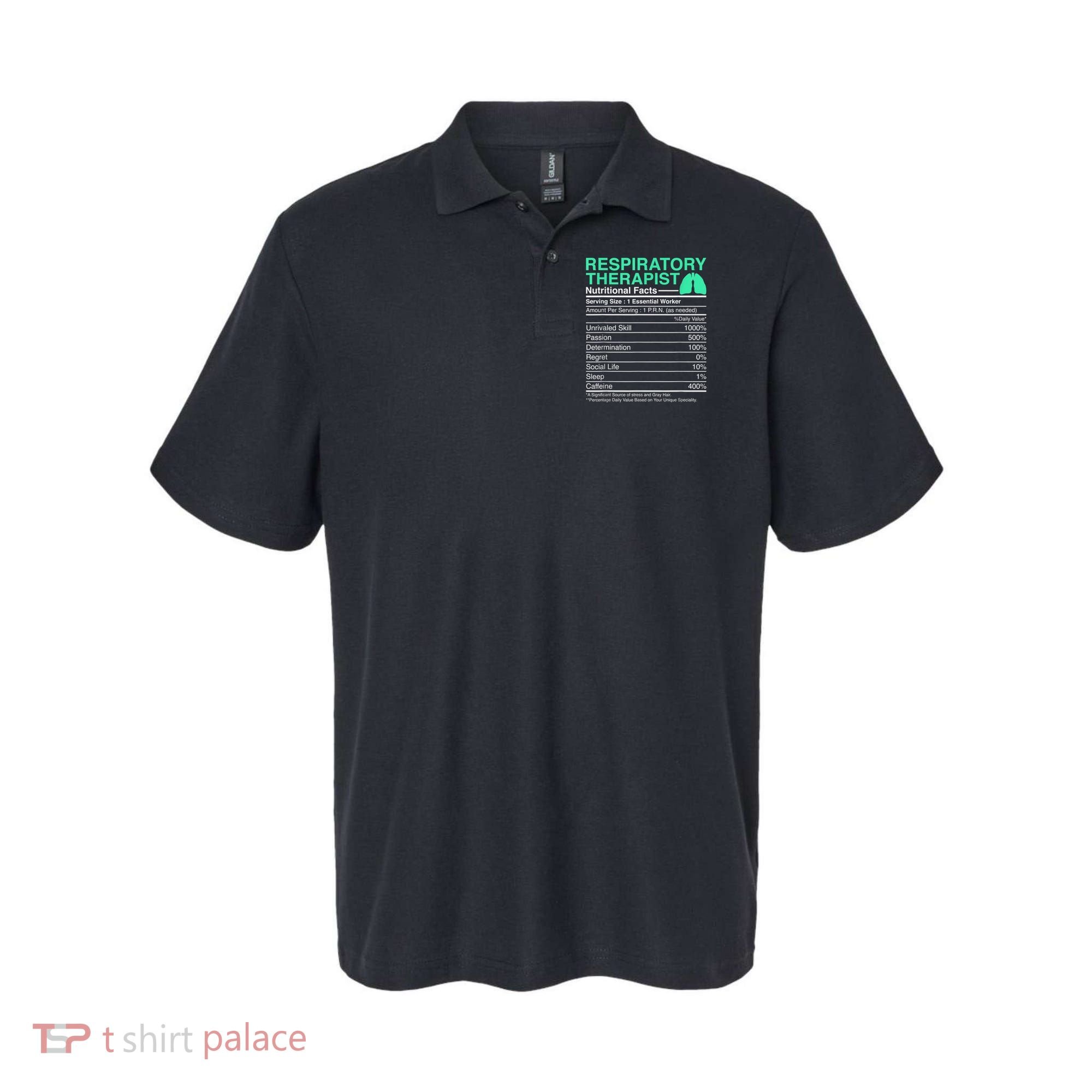 Respiratory Therapist Nutritional Facts Lungs Therapy Polo