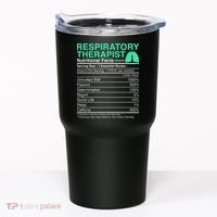 Respiratory Therapist Nutritional Facts Lungs Therapy Tumbler thumb 0