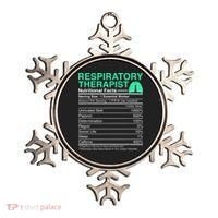 Respiratory Therapist Nutritional Facts Lungs Therapy Ornament thumb 0