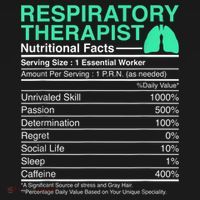 Respiratory Therapist Nutritional Facts Lungs Therapy Tank Top thumb 6
