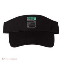 Respiratory Therapist Nutritional Facts Lungs Therapy Visor thumb 0