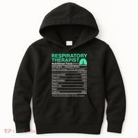 Respiratory Therapist Nutritional Facts Lungs Therapy Kids Hoodie thumb 0