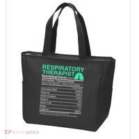 Respiratory Therapist Nutritional Facts Lungs Therapy Tote Bag thumb 3