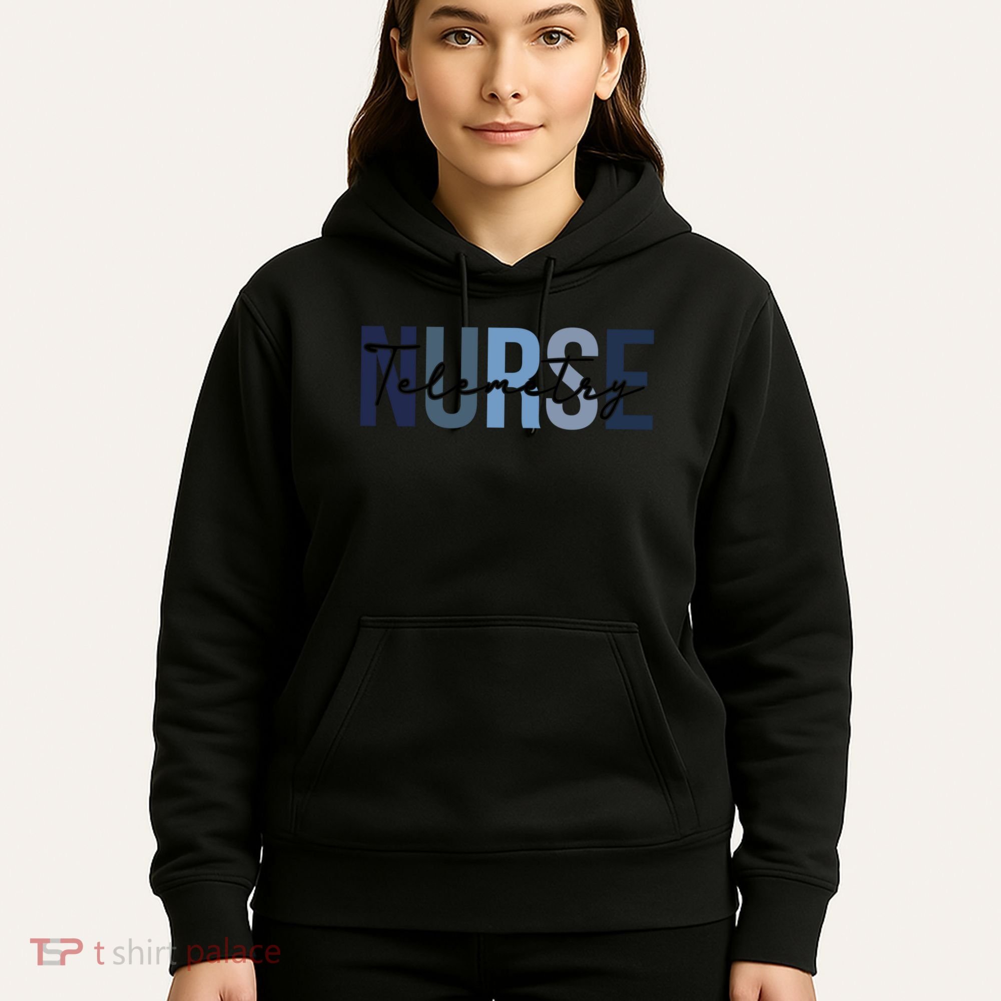 Retro Telemetry Nurse Print For Nursing Student Hoodie