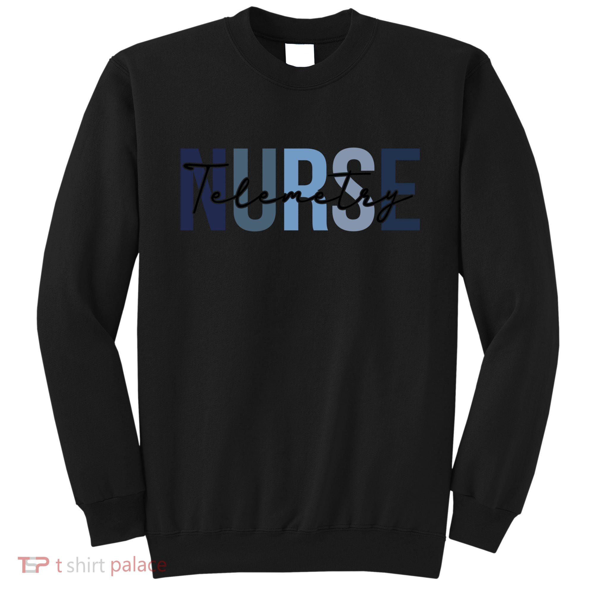 Retro Telemetry Nurse Print For Nursing Student Sweatshirt