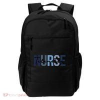 Retro Telemetry Nurse Print For Nursing Student Backpack thumb 0