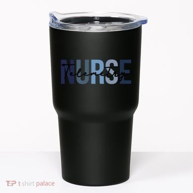 Retro Telemetry Nurse Print For Nursing Student Tumbler