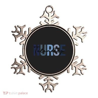 Retro Telemetry Nurse Print For Nursing Student Ornament