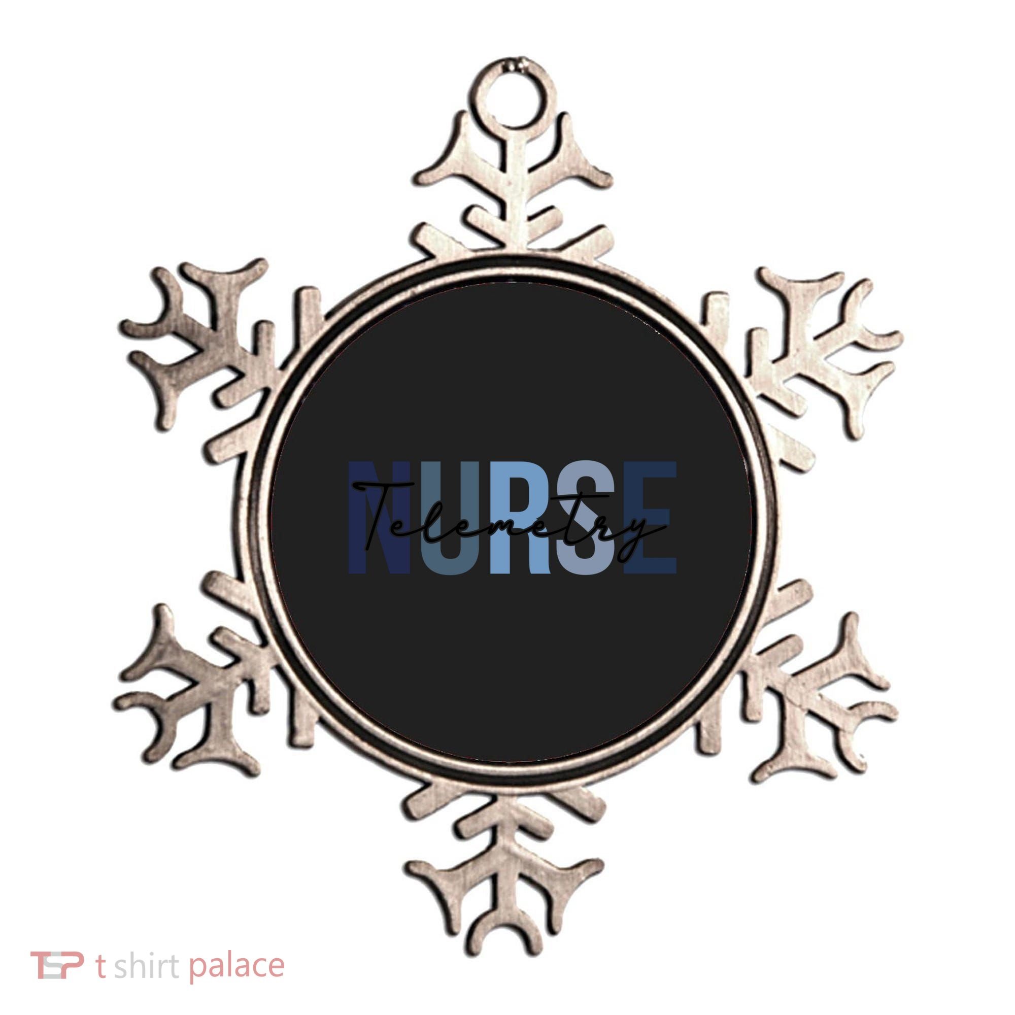 Retro Telemetry Nurse Print For Nursing Student Ornament