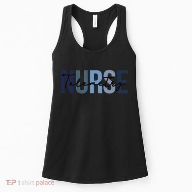 Retro Telemetry Nurse Print For Nursing Student Women's Tank Top