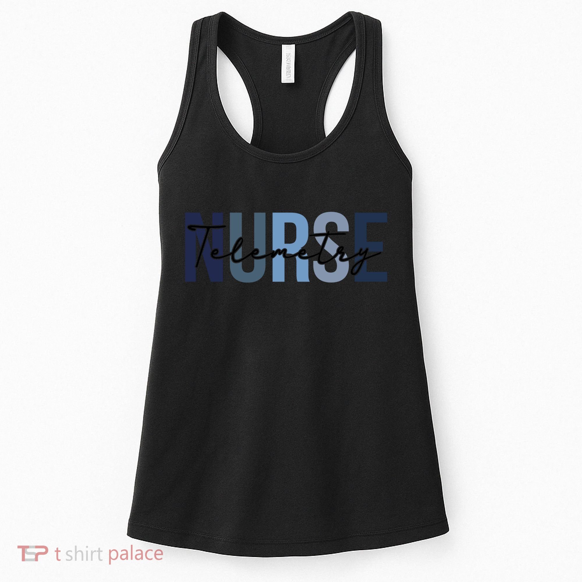 Retro Telemetry Nurse Print For Nursing Student Women's Tank Top