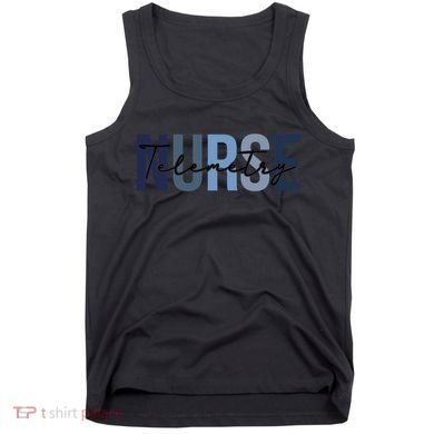 Retro Telemetry Nurse Print For Nursing Student Tank Top