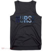Retro Telemetry Nurse Print For Nursing Student Tank Top thumb 0