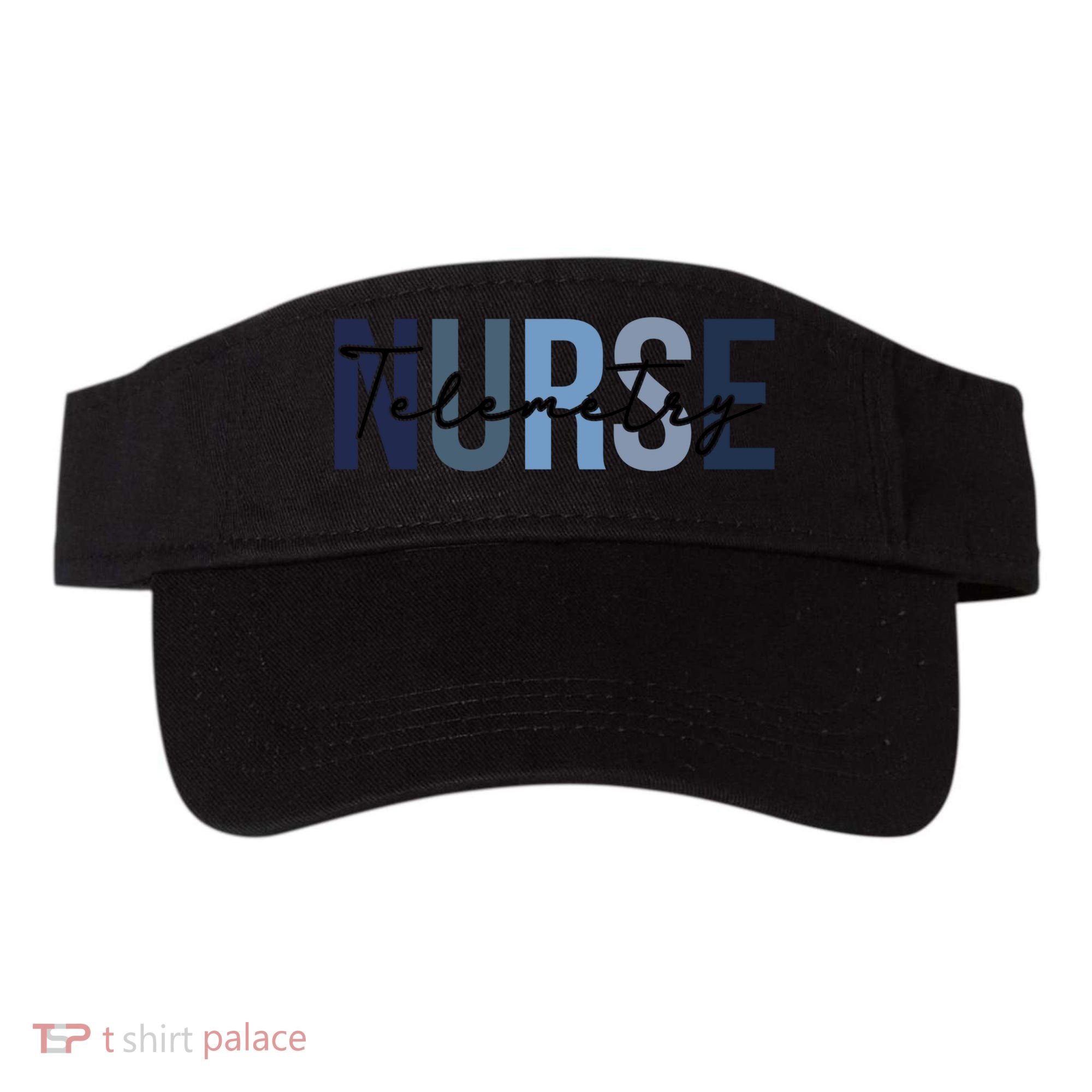 Retro Telemetry Nurse Print For Nursing Student Visor