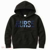 Retro Telemetry Nurse Print For Nursing Student Kids Hoodie thumb 0