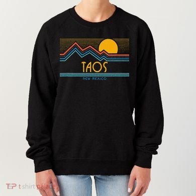 Retro Taos New Mexico Women's Sweatshirt