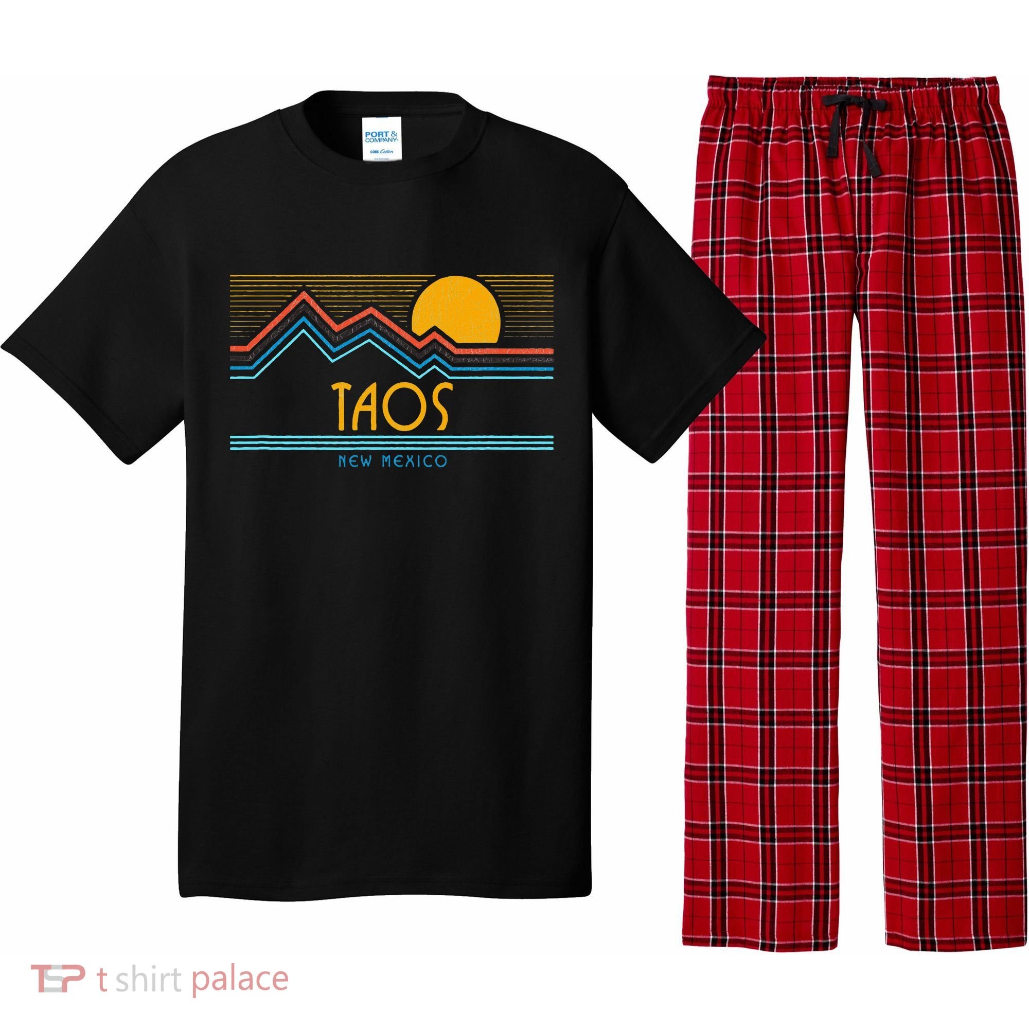 Retro Taos New Mexico Pajama Set