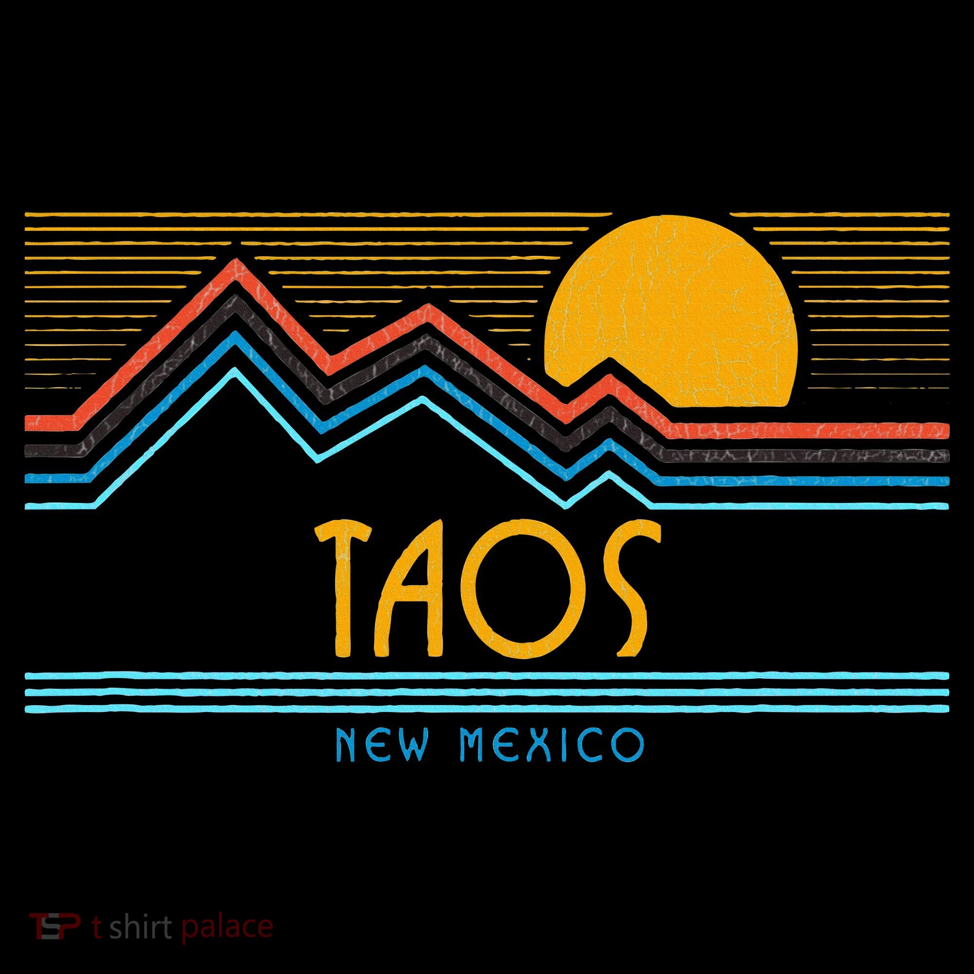Retro Taos New Mexico Women's Hoodie